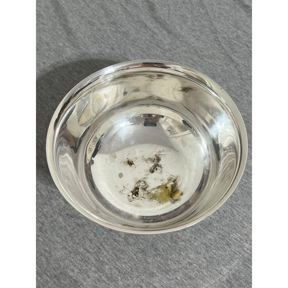 Wm A Rogers Paul Revere Reproduction Silverplate Footed Serving Bowls Set of 2 - Picture 8 of 11